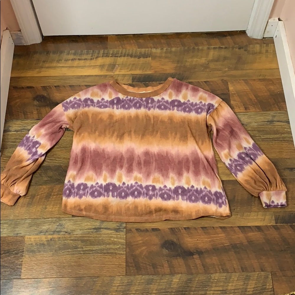 tie-dye pajama set